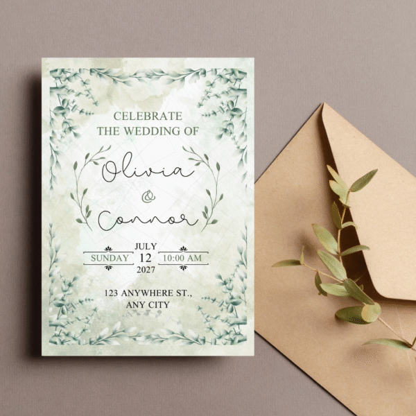 Személyre szabható meghívó